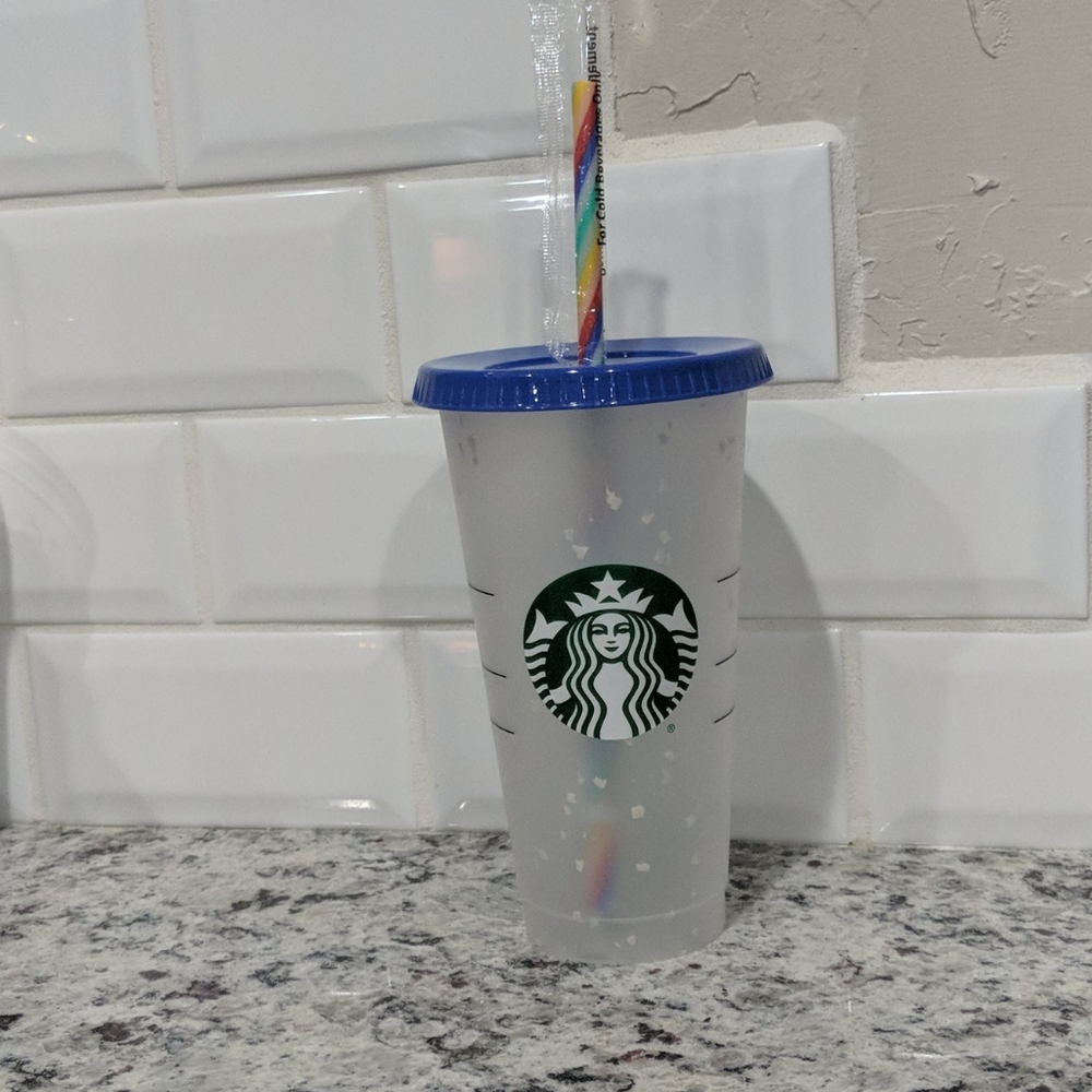 Starbucks Confetti Color Changing Cup